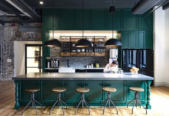 纽约市 Gensler 设计的爱丁顿办公室