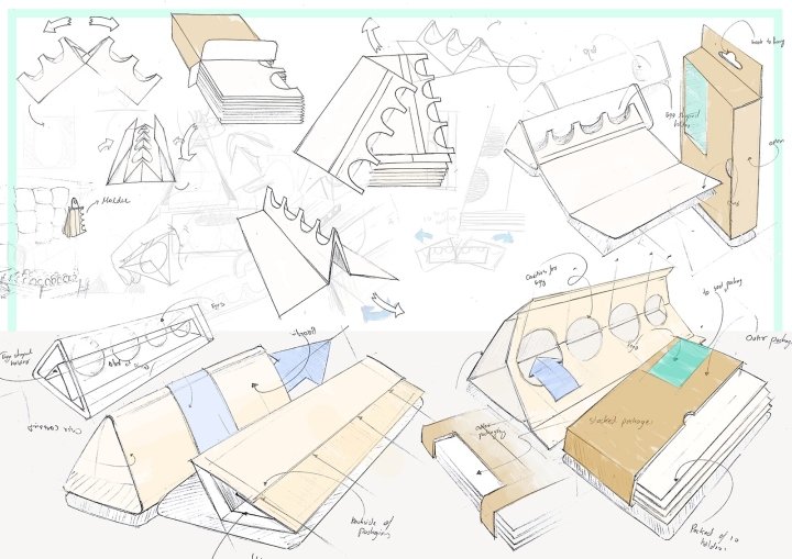 Eggscetra 鸡蛋包装，作者：Marmik Patel