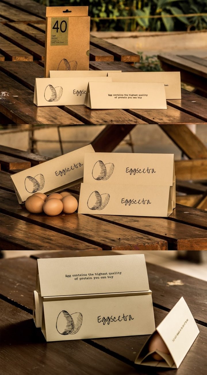 Eggscetra 鸡蛋包装，作者：Marmik Patel