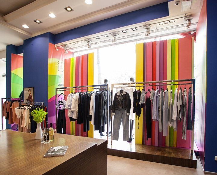 Elysium 橱窗由 You_Lab 设计，乌克兰敖德萨