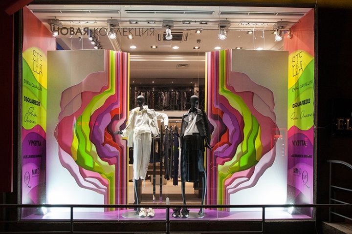 Elysium 橱窗由 You_Lab 设计，乌克兰敖德萨