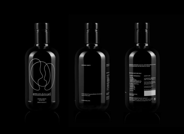 伊曼纽尔橄榄油由 Manos Siganos Design Studio 设计
