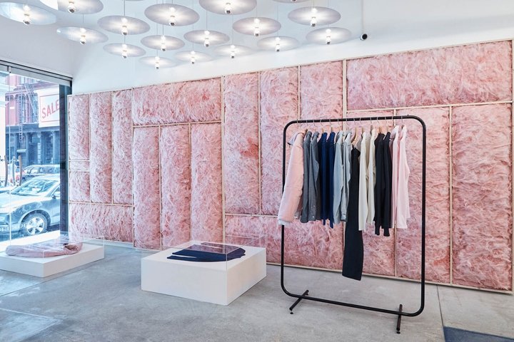 Ervell 商店，由 Patrik Ervell 和 Joseph Whang 设计，纽约市