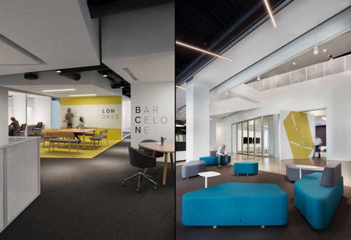 Lemay 设计的 Espace CDPQ 办公室，加拿大蒙特利尔