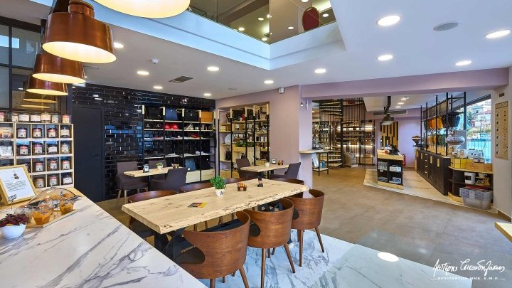 Lefteris Tsikandilakis 的浓缩咖啡店，伊拉克利翁 – 希腊