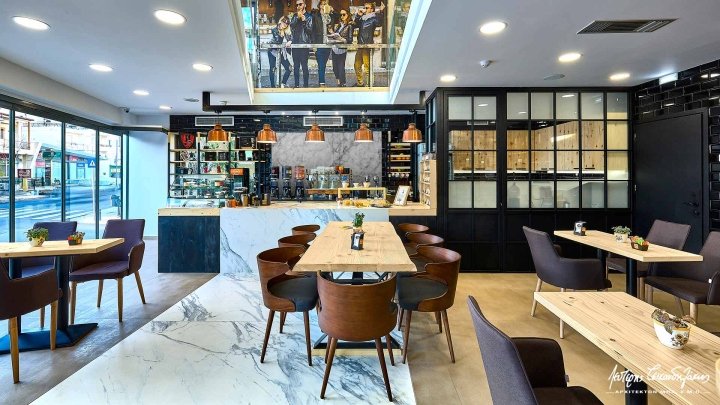 Lefteris Tsikandilakis 的浓缩咖啡店，伊拉克利翁 – 希腊