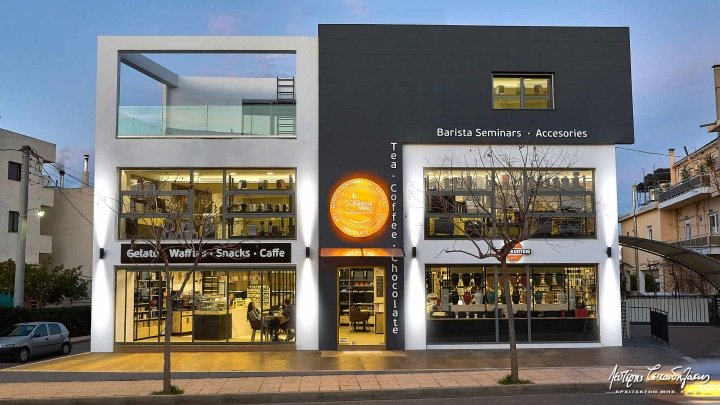 Lefteris Tsikandilakis 的浓缩咖啡店，伊拉克利翁 – 希腊