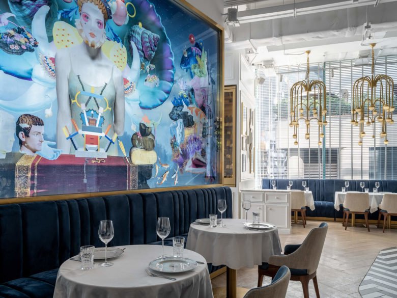 Sundukovy Sisters 设计的 Estiatorio Keia 餐厅 Sundukovy Sisters 设计的 Estiatorio Keia 餐厅