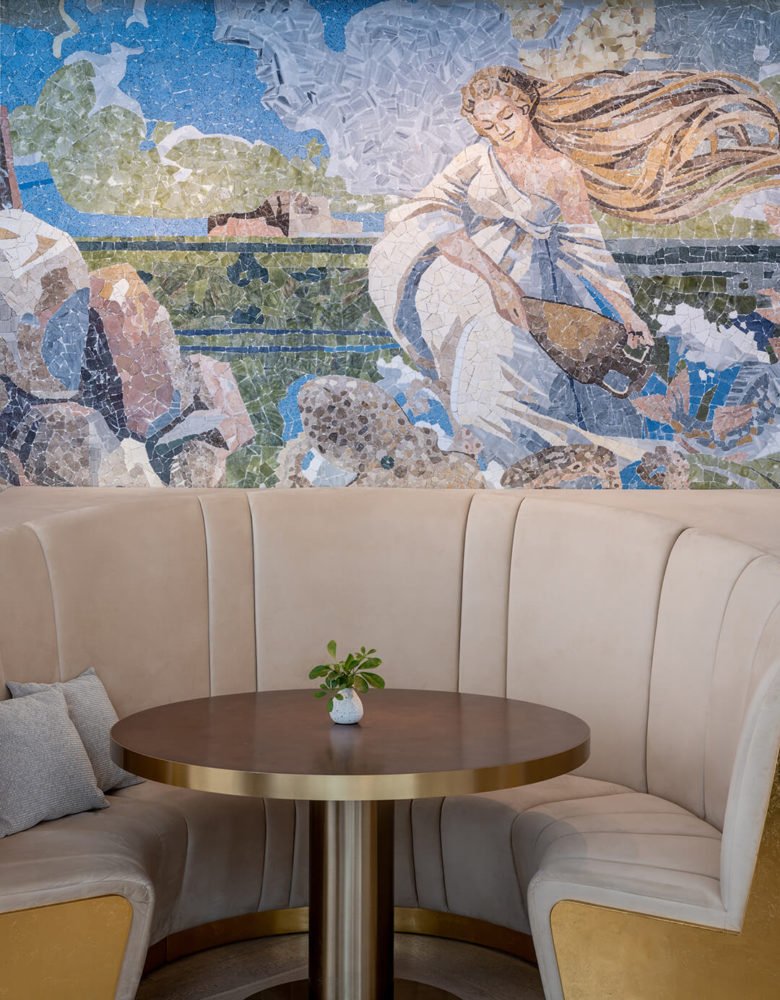 Sundukovy Sisters 设计的 Estiatorio Keia 餐厅 Sundukovy Sisters 设计的 Estiatorio Keia 餐厅