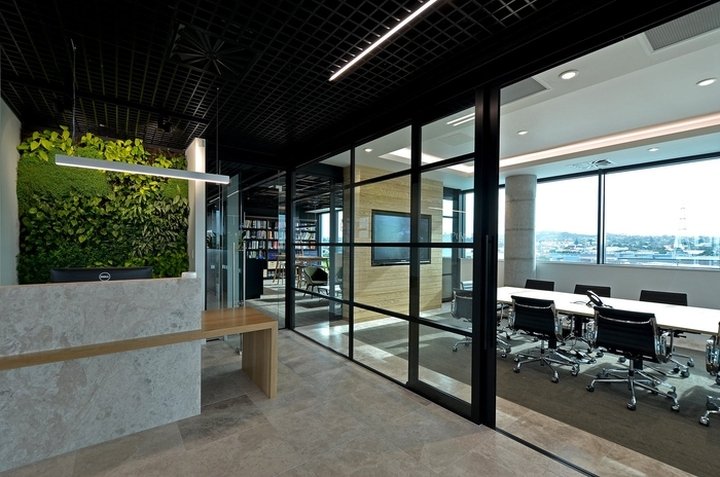 Euroclass 设计和建造办公室，由 Yellow 6 Design 设计，新西兰奥克兰