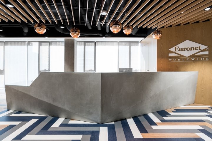 The Design Group 设计的 Euronet 办公室，波兰华沙