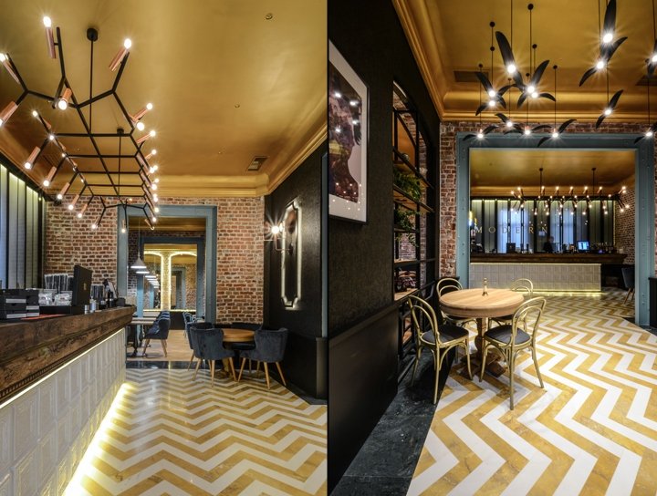 Excelsior 餐厅，由 Yellow Office 建筑事务所设计，克拉约瓦 – 罗马尼亚