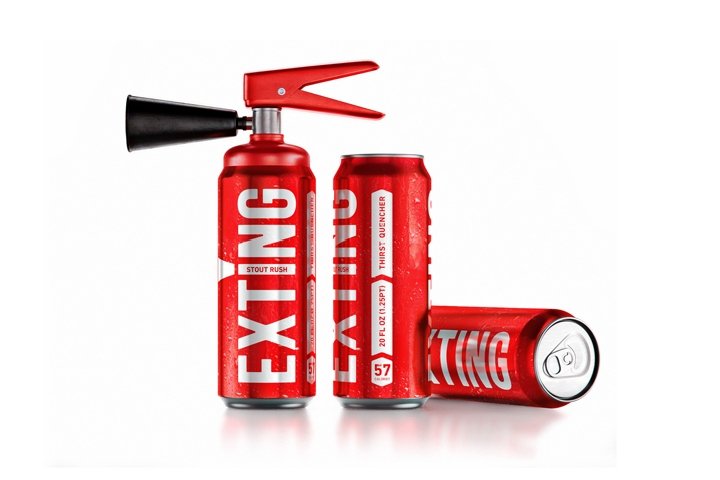 Reynolds 和 Reyner 设计的 Exting Drink 全新创意包装 Reynolds 和 Reyner 设计的 Exting Drink 全新创意包装