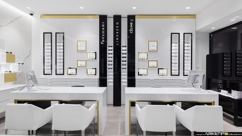 眼镜店设计 SCAGGIANTE 由 Arketipo Design 意大利设计