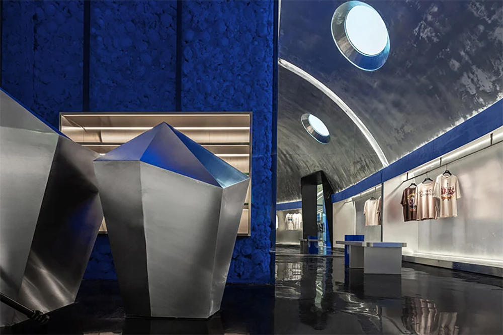 GE 的 FISH-YU 商店展厅：工作室