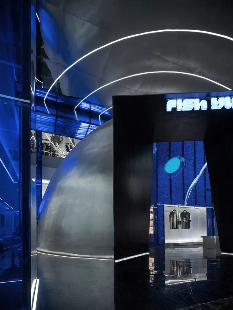 GE 的 FISH-YU 商店展厅：工作室