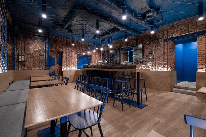 FOODYDO Wrap Bar 由 DA 建筑事务所设计，俄罗斯圣彼得堡