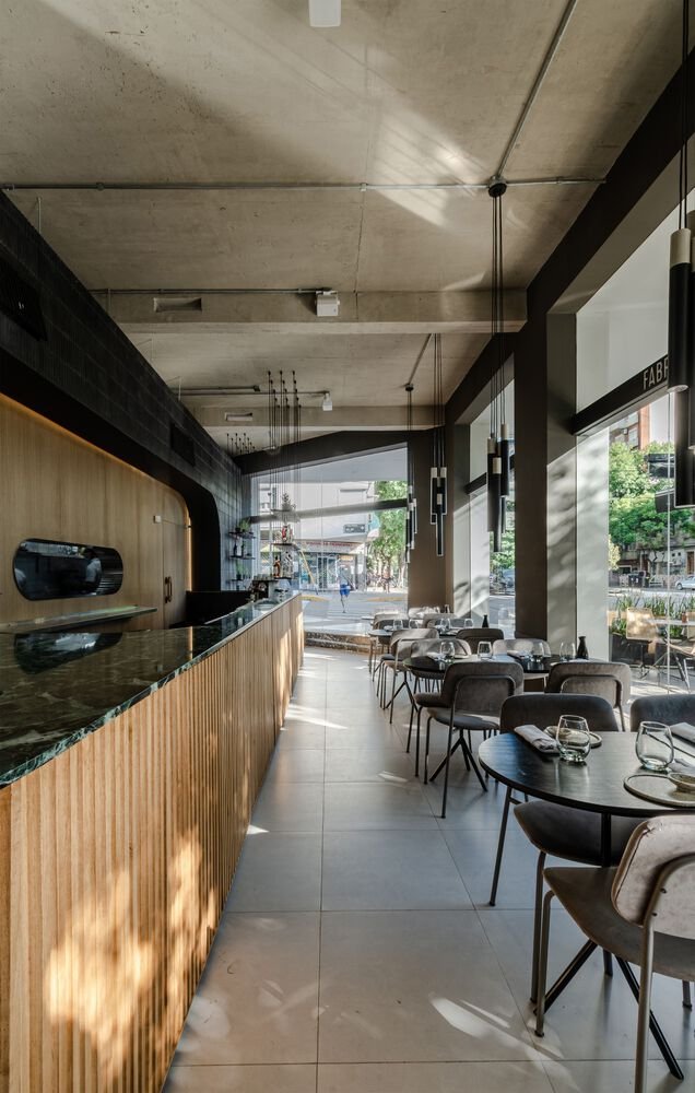 MURO estudio 的织物寿司餐厅 MURO estudio 的织物寿司餐厅