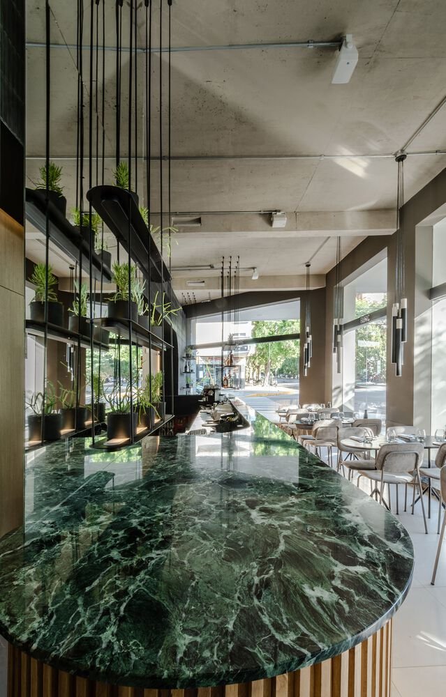 MURO estudio 的织物寿司餐厅 MURO estudio 的织物寿司餐厅