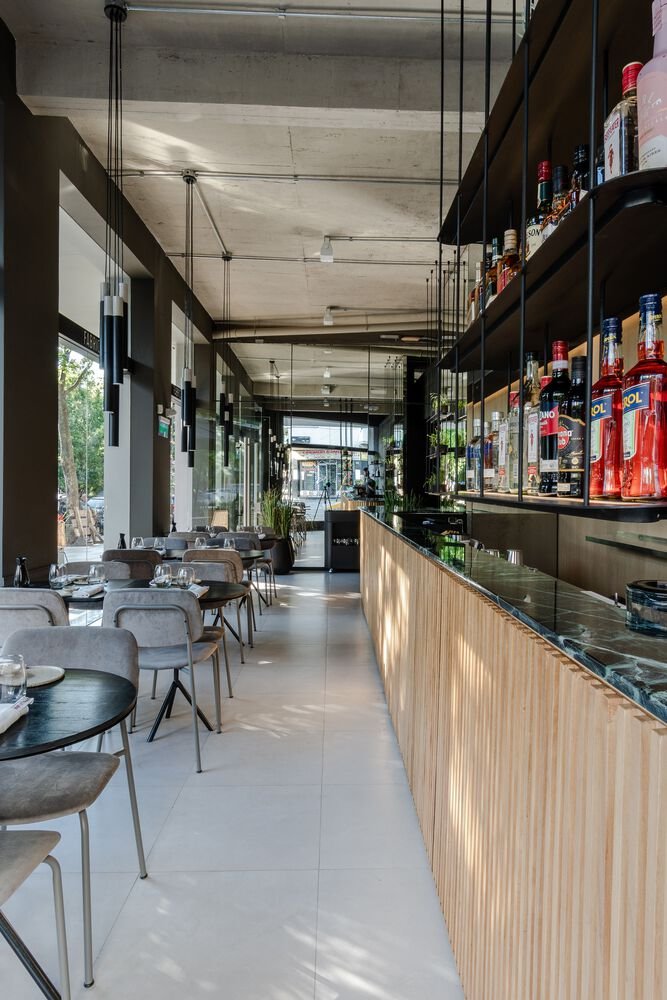 MURO estudio 的织物寿司餐厅 MURO estudio 的织物寿司餐厅