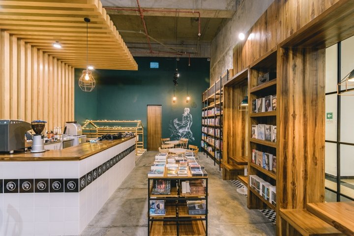 Fauno 咖啡馆，Dosde Espacios 设计，恩维加多 – 哥伦比亚