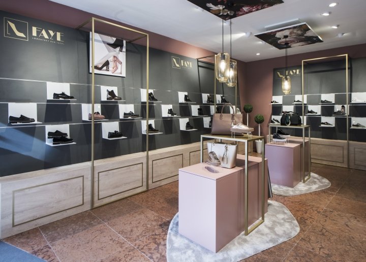 Faye by Lodenfrey by Umdasch Shopfitting，巴德伊舍 – 奥地利