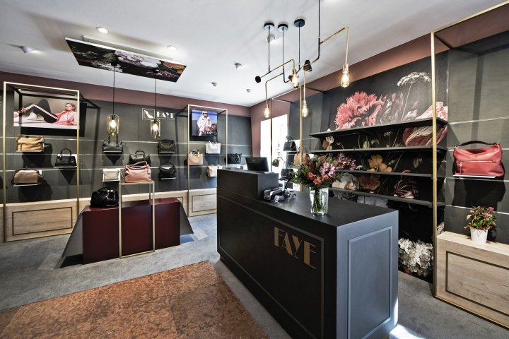 Faye by Lodenfrey by Umdasch Shopfitting，巴德伊舍 – 奥地利