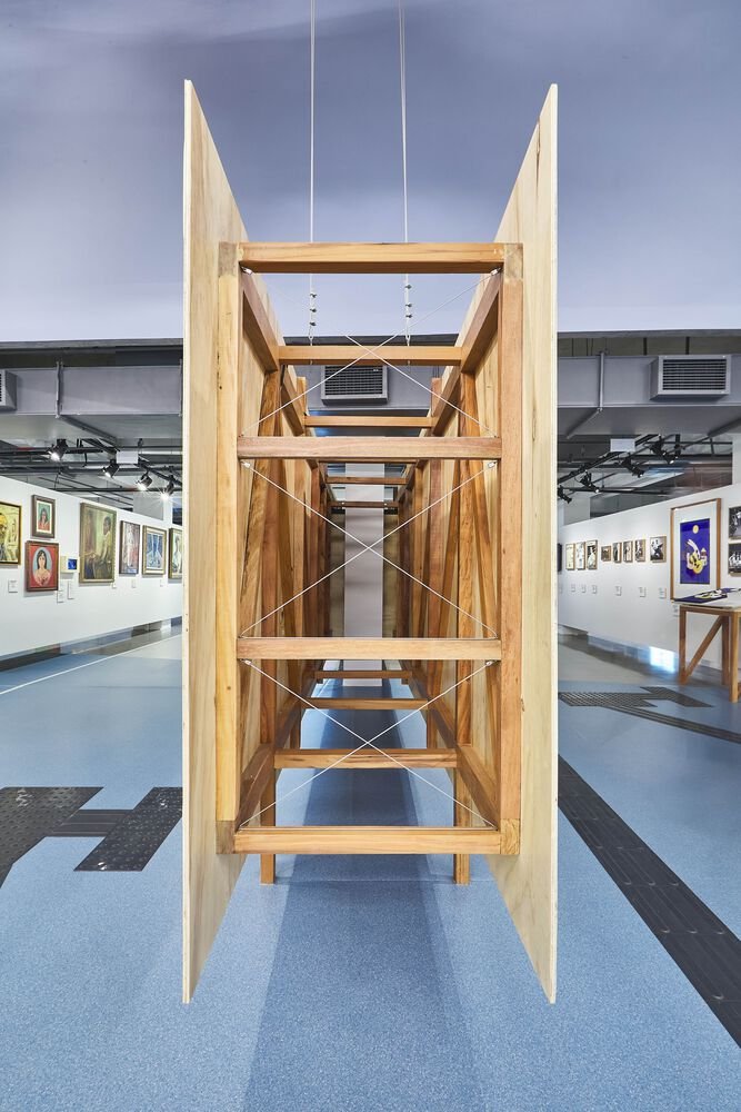 展览项目“Raio que oparte：巴西现代小说”，gru.a + Juliana Godoy