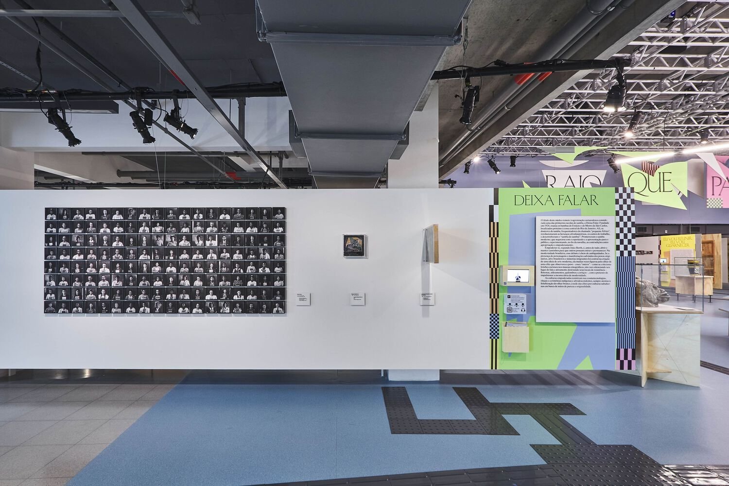 展览项目“Raio que oparte：巴西现代小说”，gru.a + Juliana Godoy