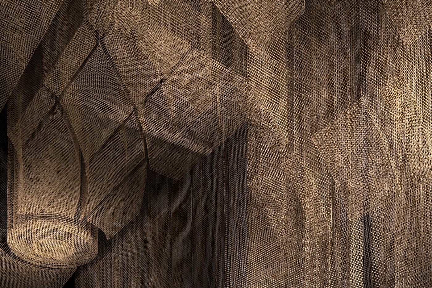 Tresoldi Studio 在 Cathédrale 餐厅的菲尔莫尔雕塑