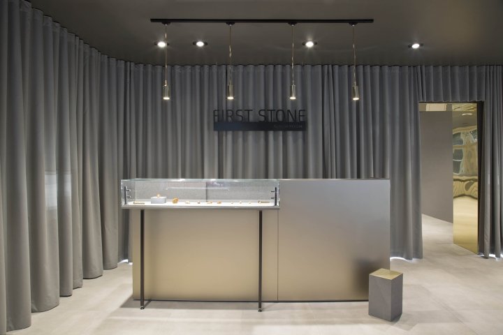 Yatofu Creatives 的第一家石材陈列室，芬兰赫尔辛基