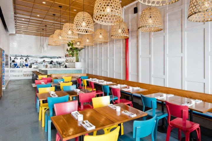 纽约 Space NY 的 Fish Cheeks 餐厅 纽约 Space NY 的 Fish Cheeks 餐厅