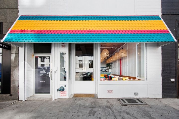 纽约 Space NY 的 Fish Cheeks 餐厅 纽约 Space NY 的 Fish Cheeks 餐厅