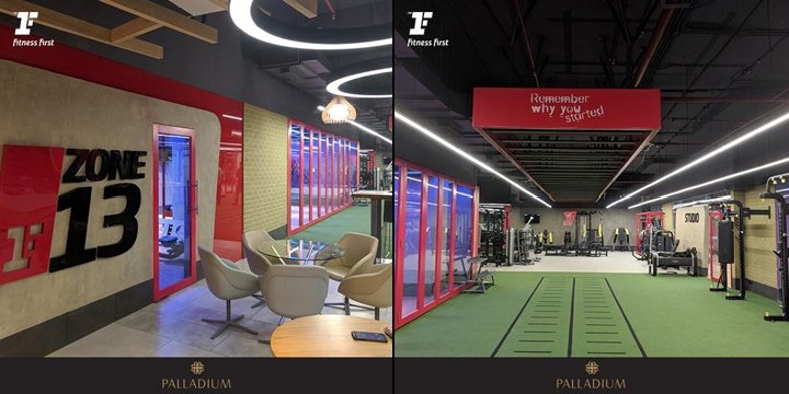 Fitness First Palladium 由 White Studio Architects 设计，印度孟买