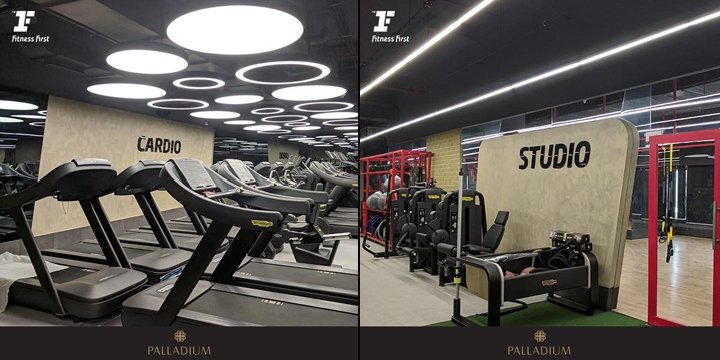 Fitness First Palladium 由 White Studio Architects 设计，印度孟买