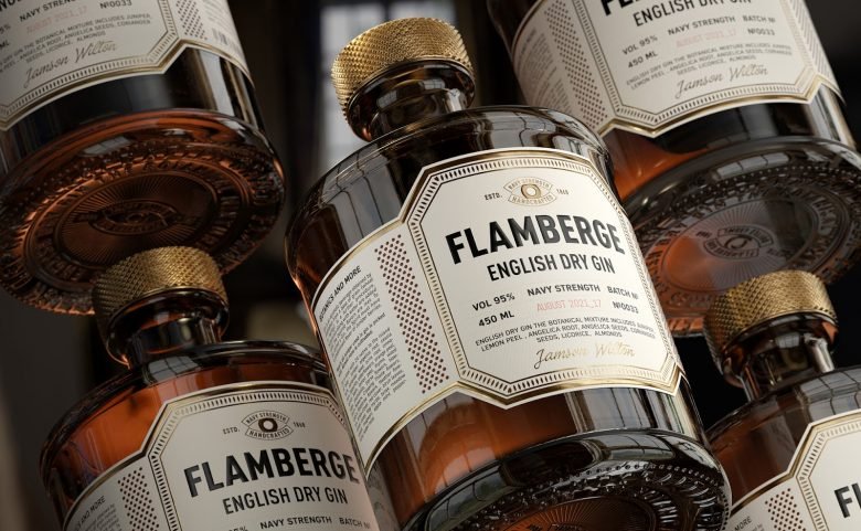 Flamberg 金酒 – 95% 容量,作者:Constantin Bolimond Flamberg 金酒 – 95% 容量,作者:Constantin Bolimond