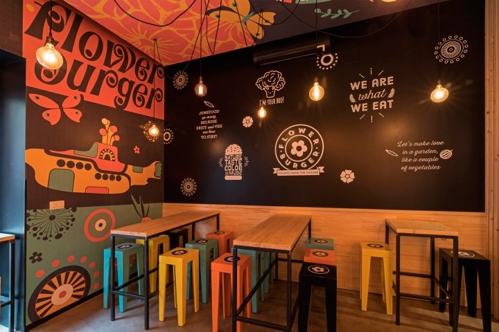 花汉堡，AFA Arredamenti，意大利米兰