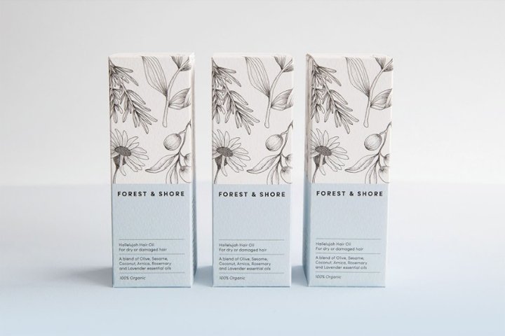 克莱尔·哈特利 (Claire Hartley) 的森林与海岸包装