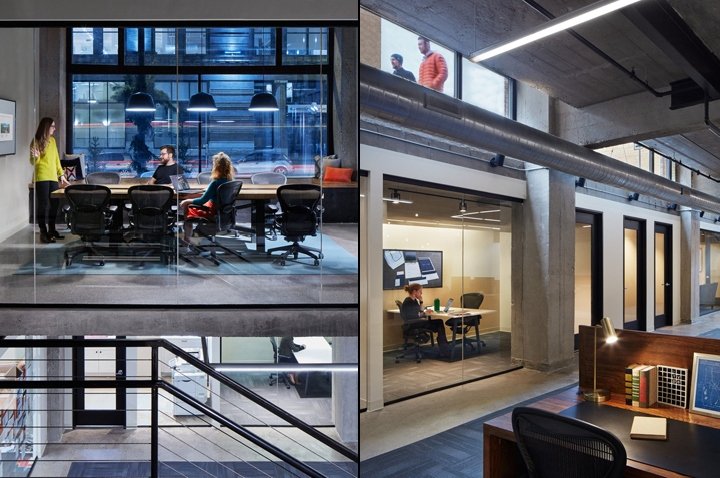 Perkins+Will 的朋友和邻居办公室，明尼苏达州明尼阿波利斯