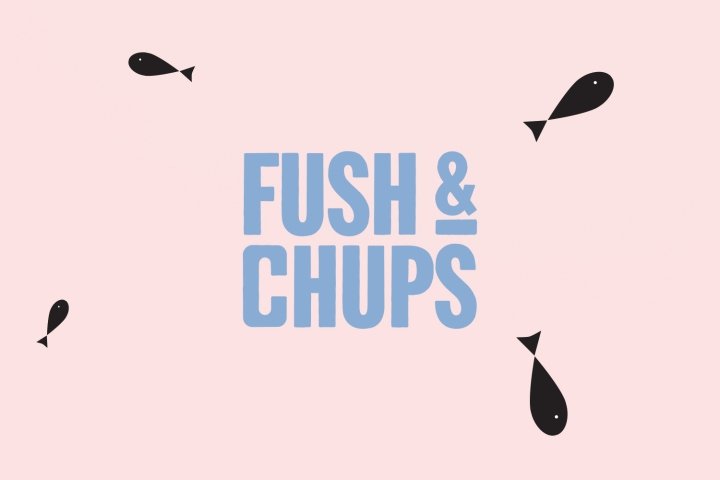 Fush 和 Chups 品牌由澳大利亚布兰登·麦金托什 (Brandon McIntosh) 设计