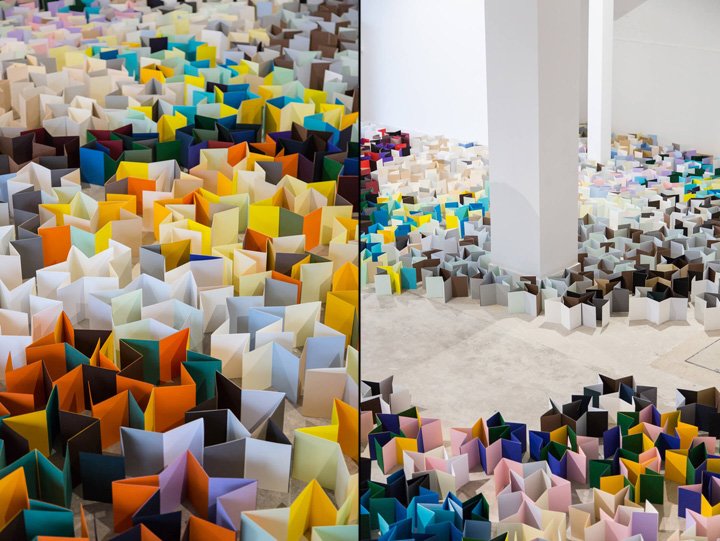 G. F 史密斯纸城展览，由多位艺术家举办，赫尔河畔金斯顿 – 英国