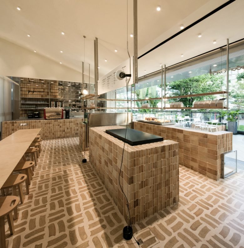 GAGA TOAST 面包店 / dongqi Architects