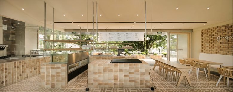 GAGA TOAST 面包店 / dongqi Architects
