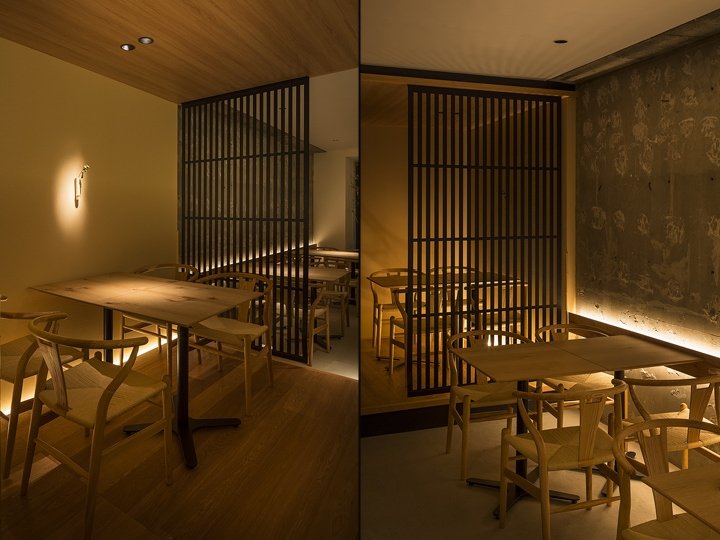 GOH NO TORA restaurant by Nishiyama Tohru design office, Kyoto – Japan