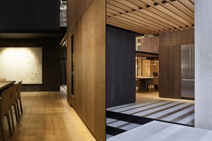 2018 年 Eurocucina 嘉格纳展位，由 einszu33 设计，米兰 – 意大利