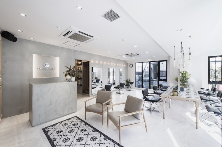 Gallica 美容院,Log.design,日本东京 Gallica 美容院,Log.design,日本东京