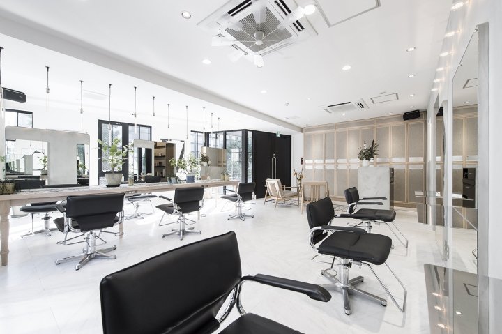 Gallica 美容院,Log.design,日本东京 Gallica 美容院,Log.design,日本东京