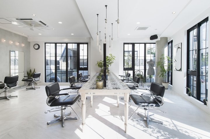 Gallica 美容院,Log.design,日本东京 Gallica 美容院,Log.design,日本东京