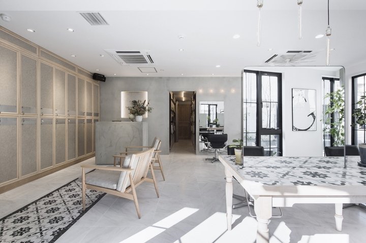 Gallica 美容院,Log.design,日本东京 Gallica 美容院,Log.design,日本东京