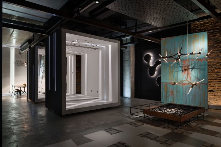 Evolutionary Architecture 车库设计画廊“Shadows And Shades”,乌克兰基辅 Evolutionary Architecture 车库设计画廊“Shadows And Shades”,乌克兰基辅